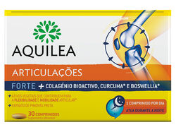 Imagem do produto suplemento aquilea articulações fortes 30 comprimidos