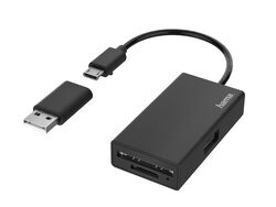 Imagem do produto adaptador hama usb 2.0 otg 00200125