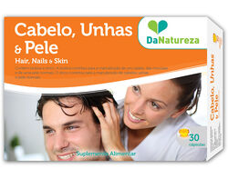 Imagem do produto suplemento da natureza cabelo unhas e pele 30 caps