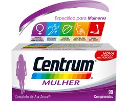 Imagem do produto suplemento centrum mulher 90 comprimidos