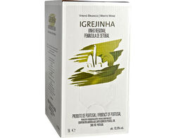 Imagem do produto vinho branco igrejinha setúbal bag inbox 5l