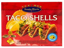Imagem do produto taco shell santa maria amarelo 135g