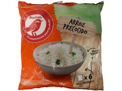 arroz branco auchan pré cozido para microondas 6x167g product image