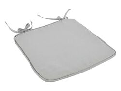 assento de cadeira auchan cinzento poliester e algodão 38x38cm product image