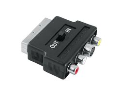 Imagem do produto adaptador scart-rca qilive s-video in-out g3222945
