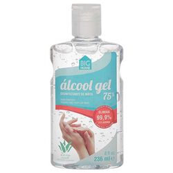 Imagem do produto álcool bighome gel 75% álcool 236ml