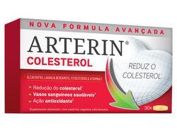 Imagem do produto suplemento arterin colesterol 30 comprimidos