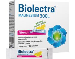 Imagem do produto suplemento biolectra magnesium 300 direct 20 saquetas