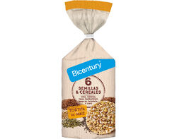 Imagem do produto tortitas bicentury milho com sementes cereais 112g