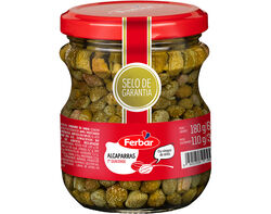 Imagem do produto alcaparras ferbar em vinagre 180(110)g