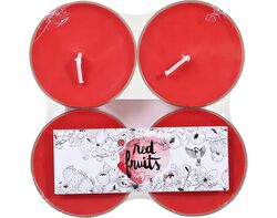 Imagem do produto tealights actuel frutos vermelhos maxi pack 4 unidades