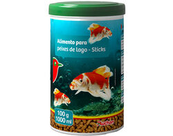 Imagem do produto alimento para peixes de lago auchan sticks 100g 1l
