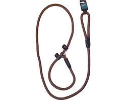 trela pet+ com estrangulador redonda castanho 13mmx200cm product image