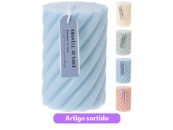 Imagem do produto vela pilar sortida 10cm