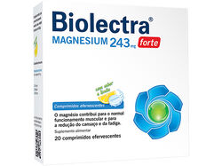 Imagem do produto suplemento biolectra magnesium forte 243mg 20 comprimidos