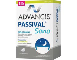 Imagem do produto suplemento advancis passival sono 30 comprimidos