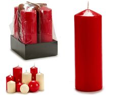 Imagem do produto vela taco acorde vermelha 20cm