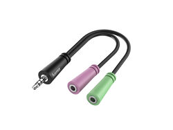 Imagem do produto adaptador hama jack 35m- 2x35f 15cms 00200352