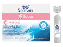 Imagem do produto água do mar sinomarin bebés hipertonico 18x5 ml