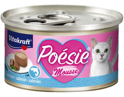 Imagem do produto comida húmida gato vitakraft poesie mousse salmao 85g