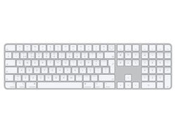 Imagem do produto teclado sem fios apple magic keyboard touch id e numeric keypad mk2c3po/a