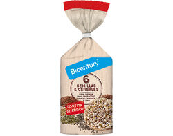 Imagem do produto tortitas bicentury arroz com sementes cereais 112g