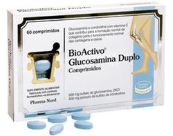 Imagem do produto suplemento bioactivo glucosamina duplo 60 comprimidos