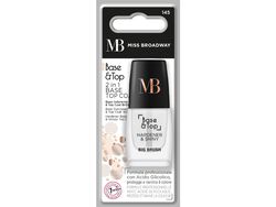 Imagem do produto verniz mb milano unhas transparente 2 em 1un