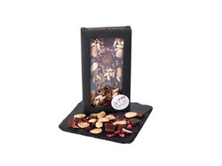 Imagem do produto tablete de chocolate com pinhão amêndoa artzz 120 g