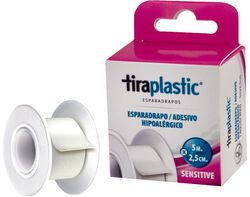 Imagem do produto adesivo tiraplastic sensitive branco 5mx2.5cm 1un