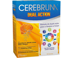 Imagem do produto suplemento cerebrum dual action 30 capsulas