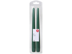 Imagem do produto velas actuel verde 245mm pack 2 unidades