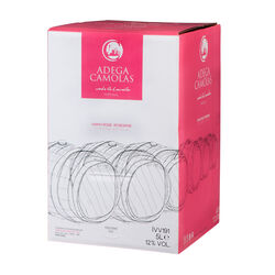 Imagem do produto vinho rosé adega camolas bag in box 5l