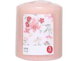 Imagem do produto vela pilar perfumada actuel rosa alt 8cm