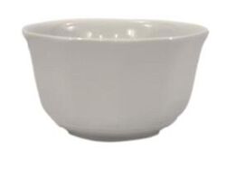 Imagem do produto taça porcelana actuel branca festona 14cm 60cl 60cl