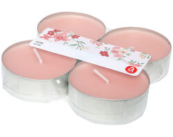 Imagem do produto tealights maxi actuel perfumados rosa 4un