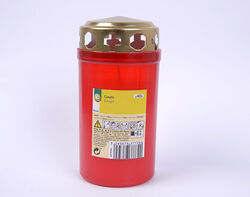 Imagem do produto vela liturgica auchan vermelho 13.5