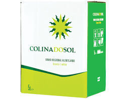 Imagem do produto vinho branco colina do sol alentejo bag inbox 5l