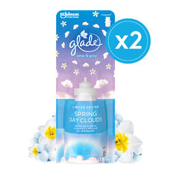 Imagem do produto ambientador sense&spray recarga glade spring clouds 2x18ml