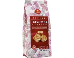 Imagem do produto waffers vieira de castro framboesa cubos 125g