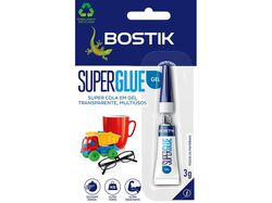 Imagem do produto supercola gel bostik cianocrilato 3g