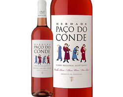 Imagem do produto vinho rosé herdade paço do conde alentejo 0.75l