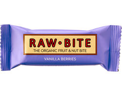 Imagem do produto barra raw bite bagas e baunilha 50g