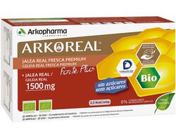Imagem do produto suplemento arkoreal geleia real 1500 mg 20 ampolas
