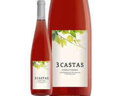 Imagem do produto vinho verde 3 castas minho rosado 0.75l