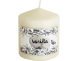 Imagem do produto vela pilar perfumada actuel baunilha 8 cm