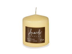 Imagem do produto vela taco acorde larga creme 10cm