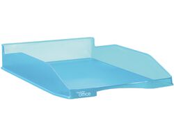 Imagem do produto tabuleiro plastico timeoffice translucido azul