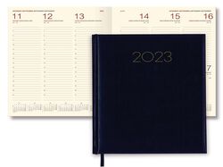 Imagem do produto agenda semanal 2023 condor excel firmo azul 20x27cm