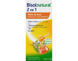 Imagem do produto xarope bisolnatural adulto e criança 133ml